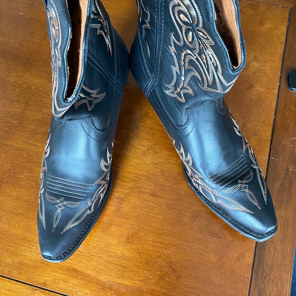 Authentic genuine leather cowgirl boots - Picture 5 of 12